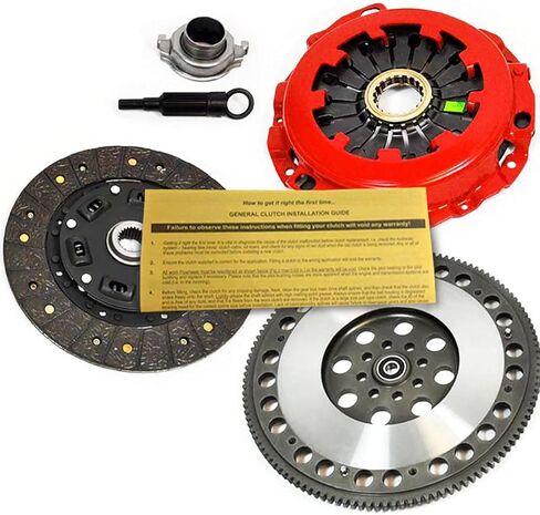 طقم القابض الرياضي EFT STAGE 2 + دولاب الموازنة للسباق 12 رطل لـ 2002-05 سوبارو امبريزا WRX in Saudi Arabia