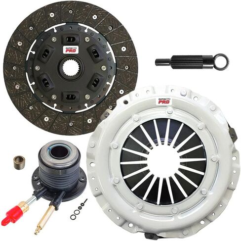 ClutchMaxPRO Performance Stage 2 Clutch Kit with Slave Cylinder Compatible with 2002 2003 Chevrolet S-10 02-03 GMC Sonoma 2.2L OHV (CP04156HDWS-ST2) in Saudi Arabia