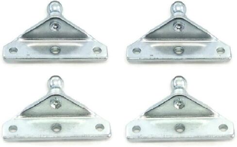 4 Pieces 10mm Ball Stud Brackets Sockets for RV Campers Fits Gas Prop Strut Spring Lift Coated Steel in Saudi Arabia