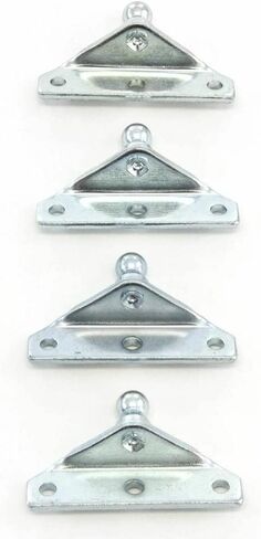 4 Pieces 10mm Ball Stud Brackets Sockets for RV Campers Fits Gas Prop Strut Spring Lift Coated Steel in Saudi Arabia