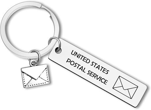 Mail Carrier Gift Mailman Keychain Postal Worker Gift Mail Driver Gift Appreciation Gifts Keyring Postal Jewelry Gifts for Postal Staff Thank You Gifts Post Office Worker Christmas Retirement Gifts in Saudi Arabia