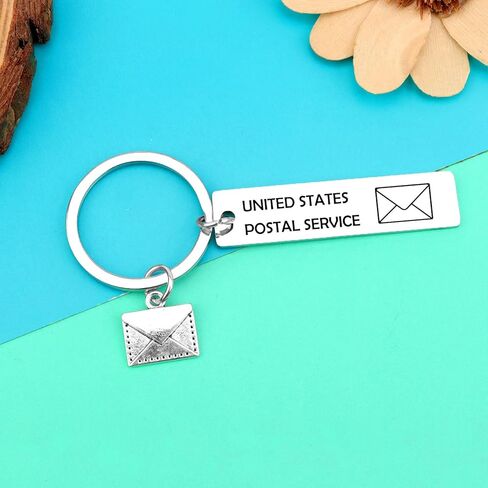 Mail Carrier Gift Mailman Keychain Postal Worker Gift Mail Driver Gift Appreciation Gifts Keyring Postal Jewelry Gifts for Postal Staff Thank You Gifts Post Office Worker Christmas Retirement Gifts in Saudi Arabia