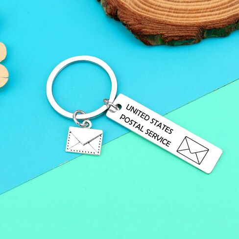 Mail Carrier Gift Mailman Keychain Postal Worker Gift Mail Driver Gift Appreciation Gifts Keyring Postal Jewelry Gifts for Postal Staff Thank You Gifts Post Office Worker Christmas Retirement Gifts in Saudi Arabia