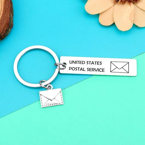 Mail Carrier Gift Mailman Keychain Postal Worker Gift Mail Driver Gift Appreciation Gifts Keyring Postal Jewelry Gifts for Postal Staff Thank You Gifts Post Office Worker Christmas Retirement Gifts in Saudi Arabia