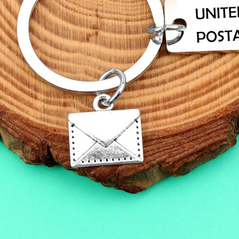 Mail Carrier Gift Mailman Keychain Postal Worker Gift Mail Driver Gift Appreciation Gifts Keyring Postal Jewelry Gifts for Postal Staff Thank You Gifts Post Office Worker Christmas Retirement Gifts in Saudi Arabia