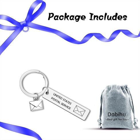 Mail Carrier Gift Mailman Keychain Postal Worker Gift Mail Driver Gift Appreciation Gifts Keyring Postal Jewelry Gifts for Postal Staff Thank You Gifts Post Office Worker Christmas Retirement Gifts in Saudi Arabia