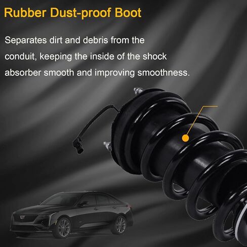 84176631 84977478 ممتص الصدمات الأمامي - قطعتان من زوج دعامات الصدمات الأمامية مجموعة MRC تعليق كهربائي أوتوماتيكي لـ 2015-2020 كاديلاك إسكاليد تشيفي تاهو سوبربان سيلفرادو جي إم سي سييرا 1500 يوكون XL in Kuwait