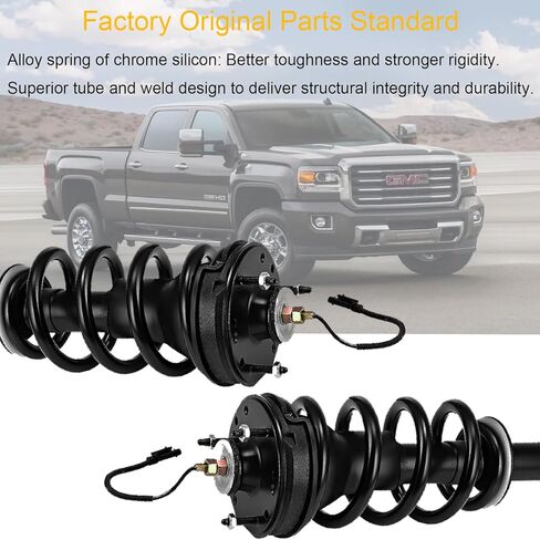 84176631 84977478 ممتص الصدمات الأمامي - قطعتان من زوج دعامات الصدمات الأمامية مجموعة MRC تعليق كهربائي أوتوماتيكي لـ 2015-2020 كاديلاك إسكاليد تشيفي تاهو سوبربان سيلفرادو جي إم سي سييرا 1500 يوكون XL in Kuwait