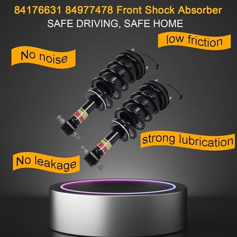 84176631 84977478 ممتص الصدمات الأمامي - قطعتان من زوج دعامات الصدمات الأمامية مجموعة MRC تعليق كهربائي أوتوماتيكي لـ 2015-2020 كاديلاك إسكاليد تشيفي تاهو سوبربان سيلفرادو جي إم سي سييرا 1500 يوكون XL in Kuwait