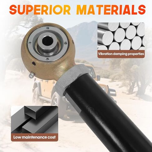 Suspension Rear Lower Control Arms for 2007-2018 Jeep Wrangler JK/JKU 0-6" Lift Adjustable Control Arm Kit 2pcs in Kuwait