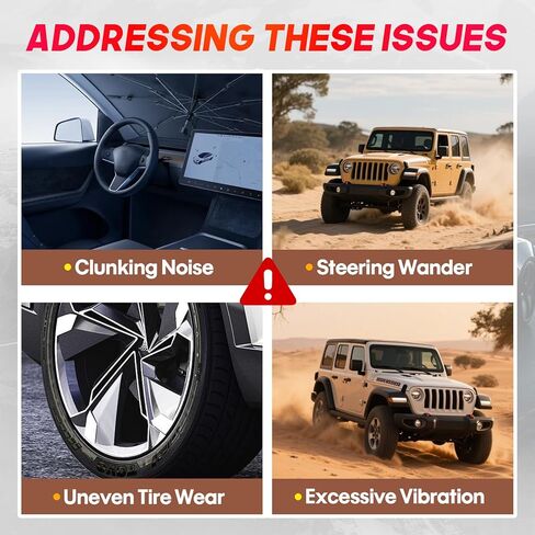 Suspension Rear Lower Control Arms for 2007-2018 Jeep Wrangler JK/JKU 0-6" Lift Adjustable Control Arm Kit 2pcs in Kuwait