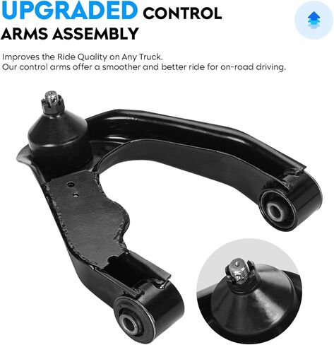 Front Upper Control Arms w/Ball Joints for Nissan Frontier 2.4L 4wd 2000, 00-04 3.3L, Xterra 2000-2004 Suspension Kit K620657 K620658-2pc Set in Saudi Arabia