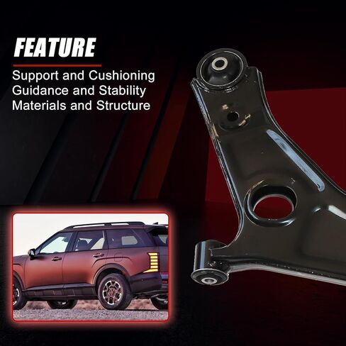 FZJDSD 1PC Front Right Lower Control Arm 54501-S8100 54501S8100 Compatible with Hyundai Palisade 2020-2023 Compatible with Kia Telluride 2020-2023 3.8l 3778cc in Saudi Arabia