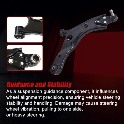 FZJDSD 1PC Front Right Lower Control Arm 54501-S8100 54501S8100 Compatible with Hyundai Palisade 2020-2023 Compatible with Kia Telluride 2020-2023 3.8l 3778cc in Saudi Arabia