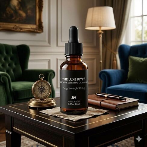 Hotel Scent Oil Inspired by The Ritz Carlton Hotel - Luxury Citrus Diffuser Oil - Ritz Carlton Scent Diffuser Oil - Hotel Scents for Home - 20mL Glass Bottle & Dropper for Waterless Diffusers in Kuwait