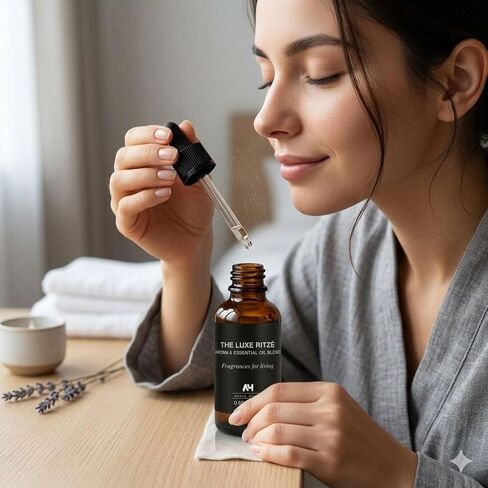 Hotel Scent Oil Inspired by The Ritz Carlton Hotel - Luxury Citrus Diffuser Oil - Ritz Carlton Scent Diffuser Oil - Hotel Scents for Home - 20mL Glass Bottle & Dropper for Waterless Diffusers in Kuwait