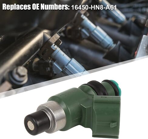 X AUTOHAUX 16450-HN8-A61 Car Flow Matched Fuel Injector Nozzle for Honda CRF450R 2009-2010 in Saudi Arabia