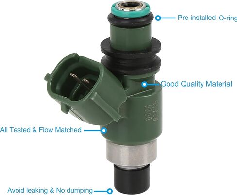 X AUTOHAUX 16450-HN8-A61 Car Flow Matched Fuel Injector Nozzle for Honda CRF450R 2009-2010 in Saudi Arabia