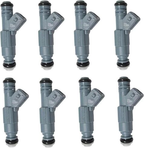 8x Fuel Injectors 0280155715 0280150947 0280150965 Fit for Ford Mustang GT, Lx and Cobra 5.0L 1986 1987 1988 1989 1990 1991 1992 1993 1994 1995 (24LB 4 Holes) in Saudi Arabia