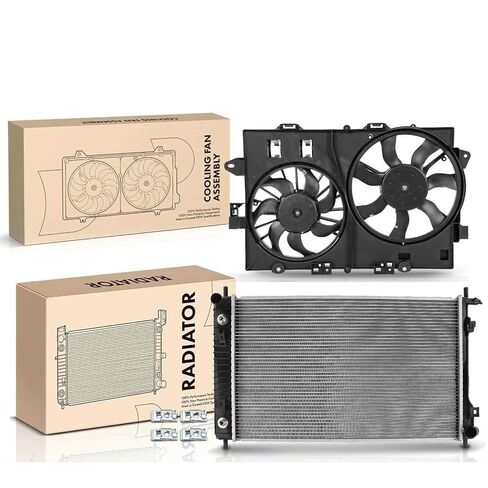 Replacement Parts for Radiator&Dual Cooling Fan Assembly Kit for Chevy Equinox Pontiac Torrent 06-08 Mod-A58PP-32661 in Saudi Arabia