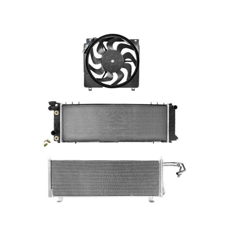 Replacement Parts for Radiator&AC Condenser&Cooling Fan Kit for Jeep Cherokee 1997-2001 L6 4.0L Mod-A58PP-32635 in Saudi Arabia