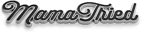 The Mama Tried Car Badge Emblem – ABS Resin Composite, Chrome Finish 3D Decal for Vehicle Exterior in Saudi Arabia
