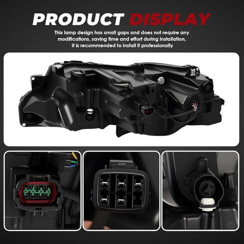 Driver & Passenger Side Headlight Compatible with 2021-2023 Rogue Headlamp 260606RR6A 260106RR6A in Saudi Arabia