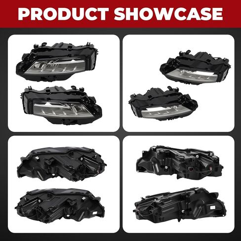 Driver & Passenger Side Headlight Compatible with 2021-2023 Rogue Headlamp 260606RR6A 260106RR6A in Saudi Arabia