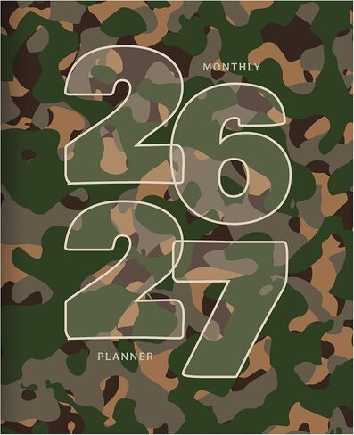 TF Publishing July 2026 - June 2027 Trailing Blooms Medium Monthly Planner - 12 Month Academic Planner 2026-2027 with 2-Page Spreads, Monthly Calendar Grids and Planning Prompts - 6.5 in x 8 in in Kuwait