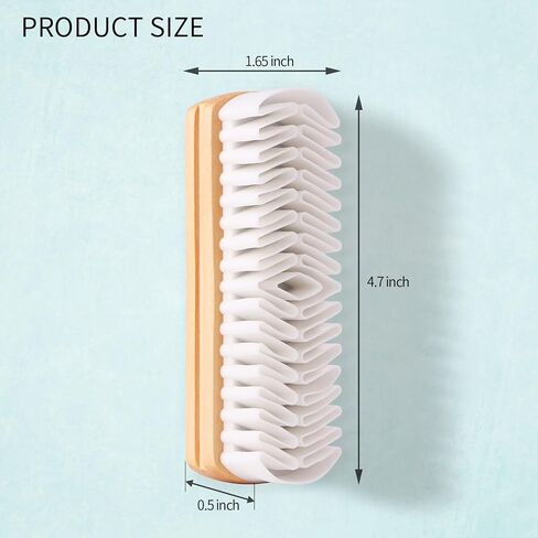 2Pcs Suede Cleaning Brush,Suede Eraser Kit for Shoes,Boots,Jackets, Bags, and Sofas, Wooden Handle Suede Shoe Cleaner by RARKVEN in Saudi Arabia