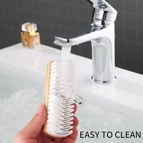 2Pcs Suede Cleaning Brush,Suede Eraser Kit for Shoes,Boots,Jackets, Bags, and Sofas, Wooden Handle Suede Shoe Cleaner by RARKVEN in Saudi Arabia