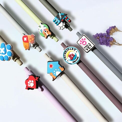 أقلام التكنولوجيا البيطرية اللطيفة، هدايا التكنولوجيا البيطرية البيطرية، مجموعة حبر أسود للموظفين البيطريين المساعدين، طباعة مخالب الكلب، لوازم الطب البيطري، ملحقات طلاب المدارس البيطرية، أساسيات قرطاسية الحيوانات in Kuwait