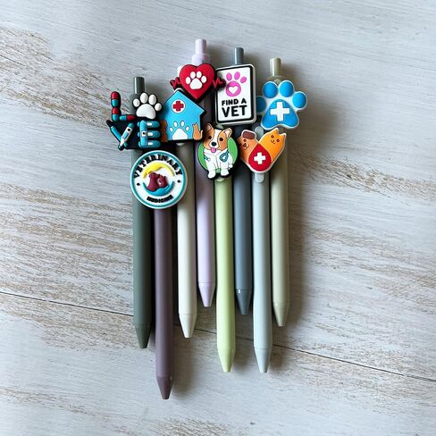 أقلام التكنولوجيا البيطرية اللطيفة، هدايا التكنولوجيا البيطرية البيطرية، مجموعة حبر أسود للموظفين البيطريين المساعدين، طباعة مخالب الكلب، لوازم الطب البيطري، ملحقات طلاب المدارس البيطرية، أساسيات قرطاسية الحيوانات in Kuwait