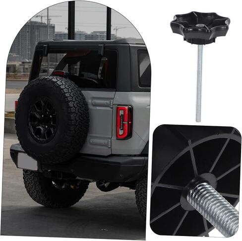 Ciieeo Car Tire Bolt Replacement Clamp Hold-Down Bolt Secure Mounting Hardware 6.88X3.66X3.66In Easy Installation for Spare Tire Fastening Universal Fit in Saudi Arabia