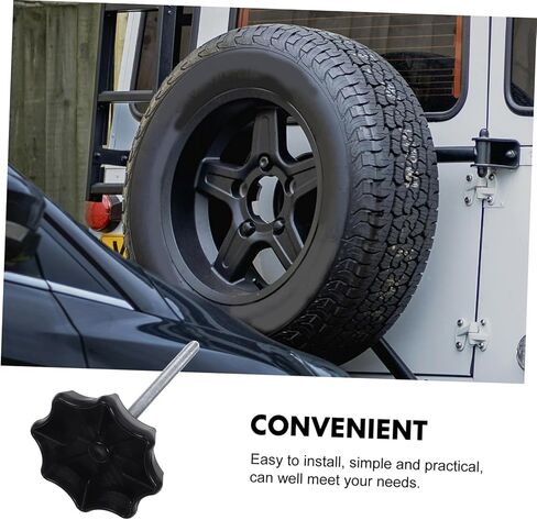 Ciieeo Car Tire Bolt Replacement Clamp Hold-Down Bolt Secure Mounting Hardware 6.88X3.66X3.66In Easy Installation for Spare Tire Fastening Universal Fit in Saudi Arabia