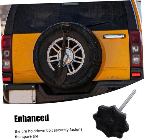 Ciieeo Car Tire Bolt Replacement Clamp Hold-Down Bolt Secure Mounting Hardware 6.88X3.66X3.66In Easy Installation for Spare Tire Fastening Universal Fit in Saudi Arabia