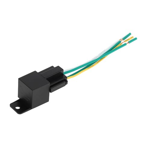 4 Pins 60V 40A Auto Relay with Plastic Hanging Hole with Harness Sockets Waterproof Car Relay 1 Pc in Saudi Arabia
