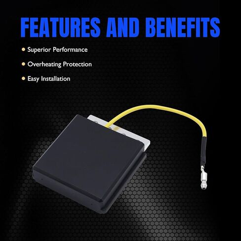 HiSport Voltage Regulator Rectifier - Compatible with Polaris Snowmobiles Replaces 4060122, 4060123, 4060092, 4060071, 2203873 in Saudi Arabia