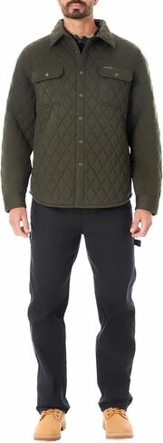 قميص Smith's Workwear ذو إغلاق سريع ومبطن بالألماس - جاك in Saudi Arabia