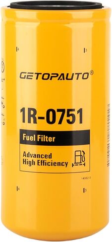 1R-0751 Fuel Filter Compatible With Caterpillar 3116, 3126, 3306 C7 Engine Replaces BF7634 BF7632 P551315 33626 FF5324 FF5321 LFF4783 P8264 3222310756 H178WK WK850/3 FF-5515(Pack of 6) in Saudi Arabia