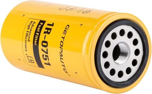 1R-0751 Fuel Filter Compatible With Caterpillar 3116, 3126, 3306 C7 Engine Replaces BF7634 BF7632 P551315 33626 FF5324 FF5321 LFF4783 P8264 3222310756 H178WK WK850/3 FF-5515(Pack of 6) in Saudi Arabia