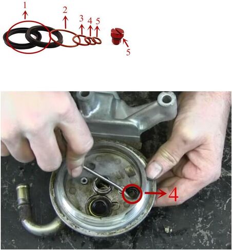 ifjf مرشح الوقود رئيس التمهيدي ختم إعادة بناء عدة استبدال ل 2001-2013 gm duramax مبيت مرشح التدفق العالي 2 حزم in Saudi Arabia