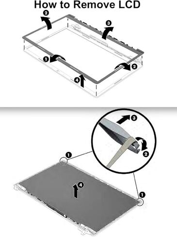 SCREENARAMA New Screen Replacement for HP 17-CN0023DX 17-CN0033DX 30pin 60Hz FHD 1920x1080 IPS LCD LED Display with Tools and Tape in Kuwait