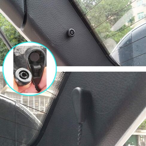 AUTOXBERT 2X for Nissan Qashqai J10 J11 Note E11 Rogue Sport Parcel Shelf String Cord Hanger Clips Bracket Pegs Pins 79916JD00A in Saudi Arabia