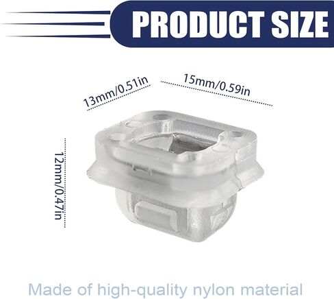 15PCS Interior Trim Moulding Door Retainer Trim Finisher Clips, Compatible with BMW M3 X5 E53 320i 323i 325i 328i 330i, Door Lateral Trim Grommet Replaces 07149158194 in Kuwait