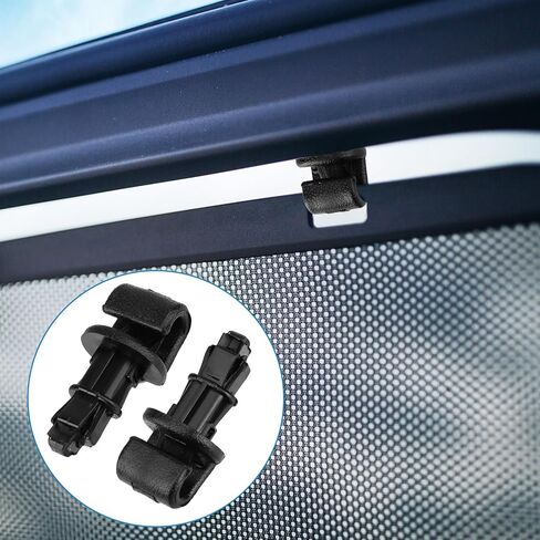 10 Pack Sunshade Hook Clips Replacement, Sun Shade Holder Compatible with 2005-2010 Select Model Sliding Door, Sunshade Clip Kit for Rear Side Windows, #83-715-SHJ-A21ZA 83715-SHJ-A21ZA in Saudi Arabia