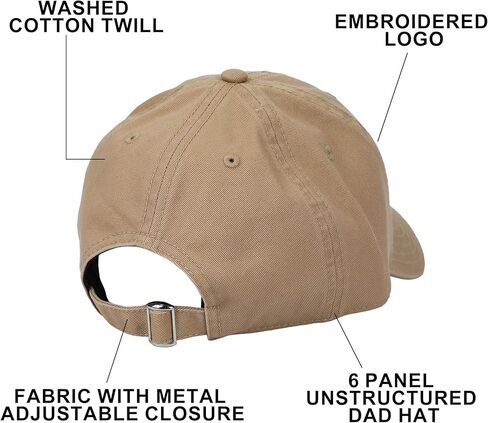 Mickey Mouse Classic Taupe Washed Cotton Twill Dad Cap in Saudi Arabia