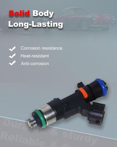 6-Count Fuel Injector Compatible with Nissan Frontier/ NV1500/ NV2500/ NV3500/ Pathfinder/Xterra 2005-2019, Suzuki Equator 2009-2012 - V6 4.0L Replace# FJ750 280158007 842-12298 1571082Z00 in Saudi Arabia