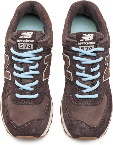حذاء رياضي نسائي من New Balance WL574V2، رمادي داكن/ملح البحر الداكن، 7.5 in Saudi Arabia