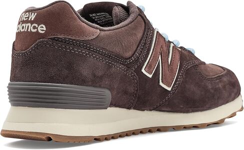 حذاء رياضي نسائي من New Balance WL574V2، رمادي داكن/ملح البحر الداكن، 7.5 in Saudi Arabia